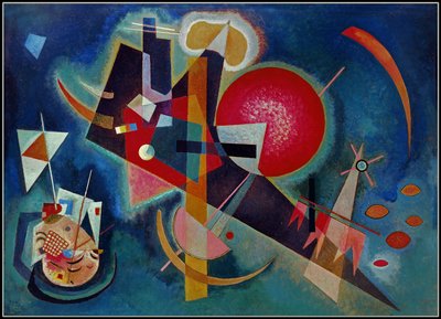 In Blau, 1925 von Wassily Kandinsky